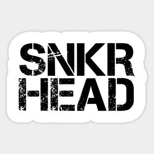 SNKR HEAD Sticker